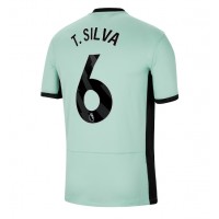 Chelsea Thiago Silva #6 Tredje Tröja 2023-24 Korta ärmar